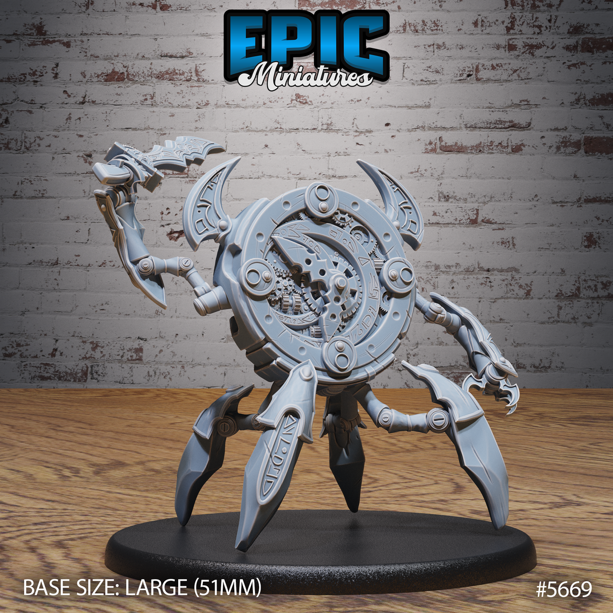 Clockwork Golem Miniature