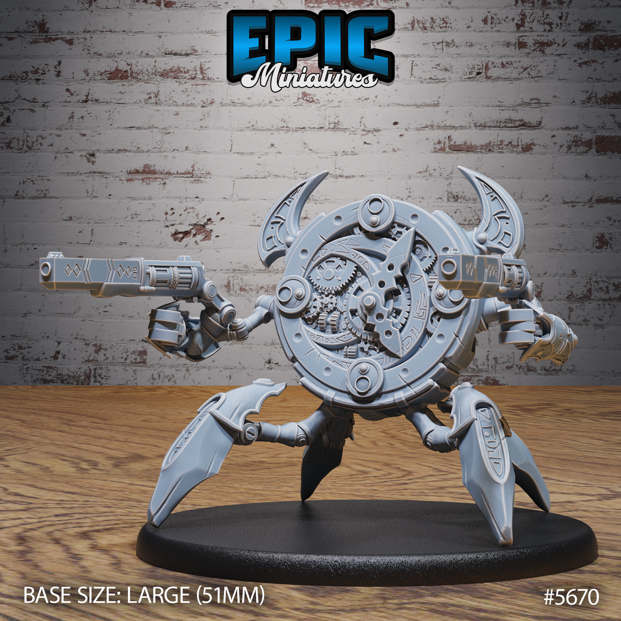 Clockwork Golem Miniature