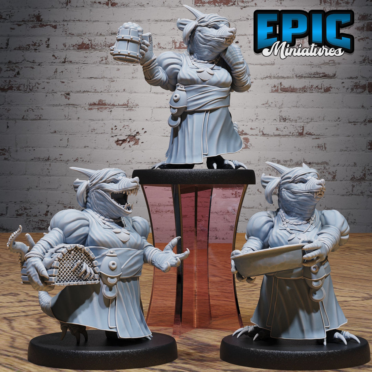 Mama Kobold Maid Miniature