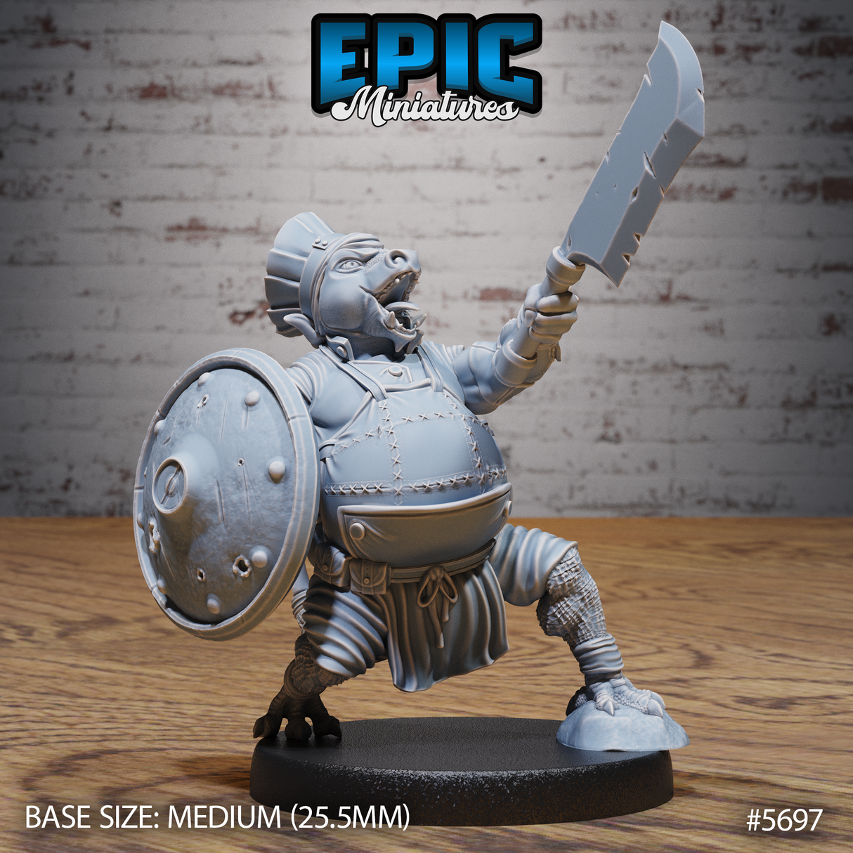 Papa Kobold Cook Miniature