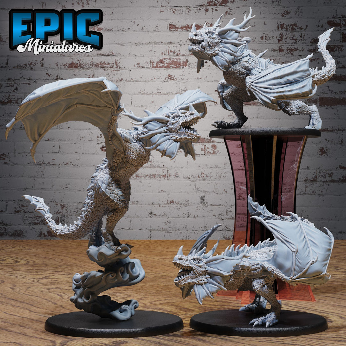 Angry Wyvern Miniature