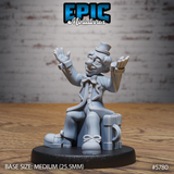 Circus Clown Character Set Miniature