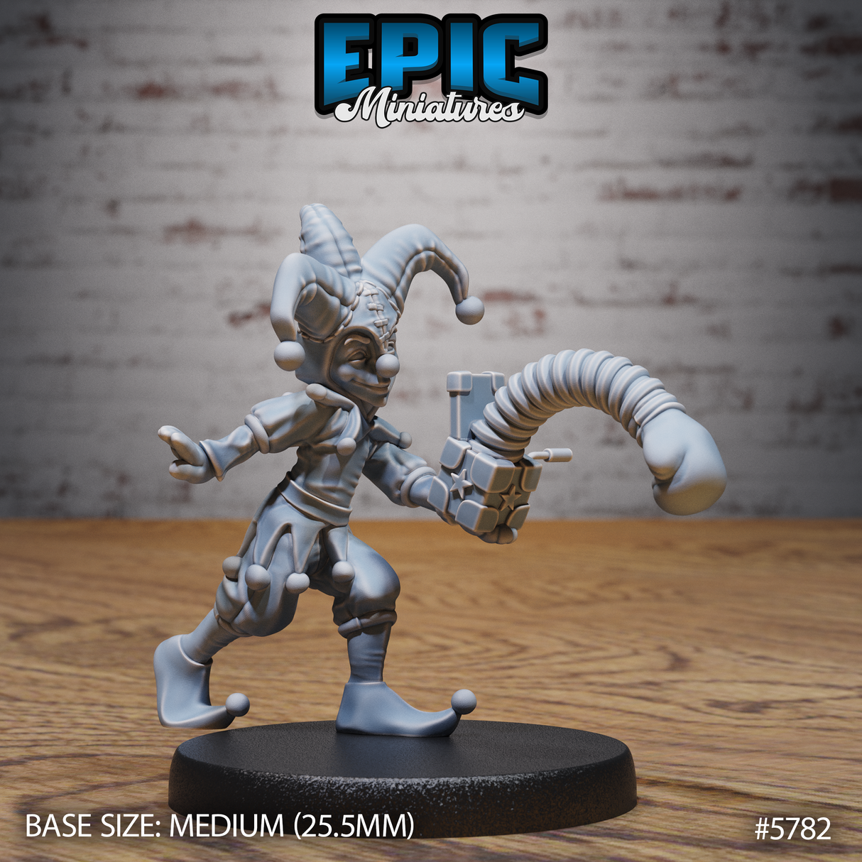 Circus Clown Character Set Miniature