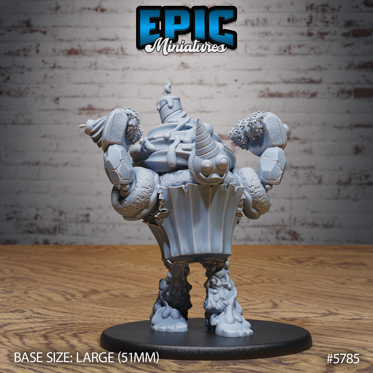 Mr Sweets Candy Golem Miniature