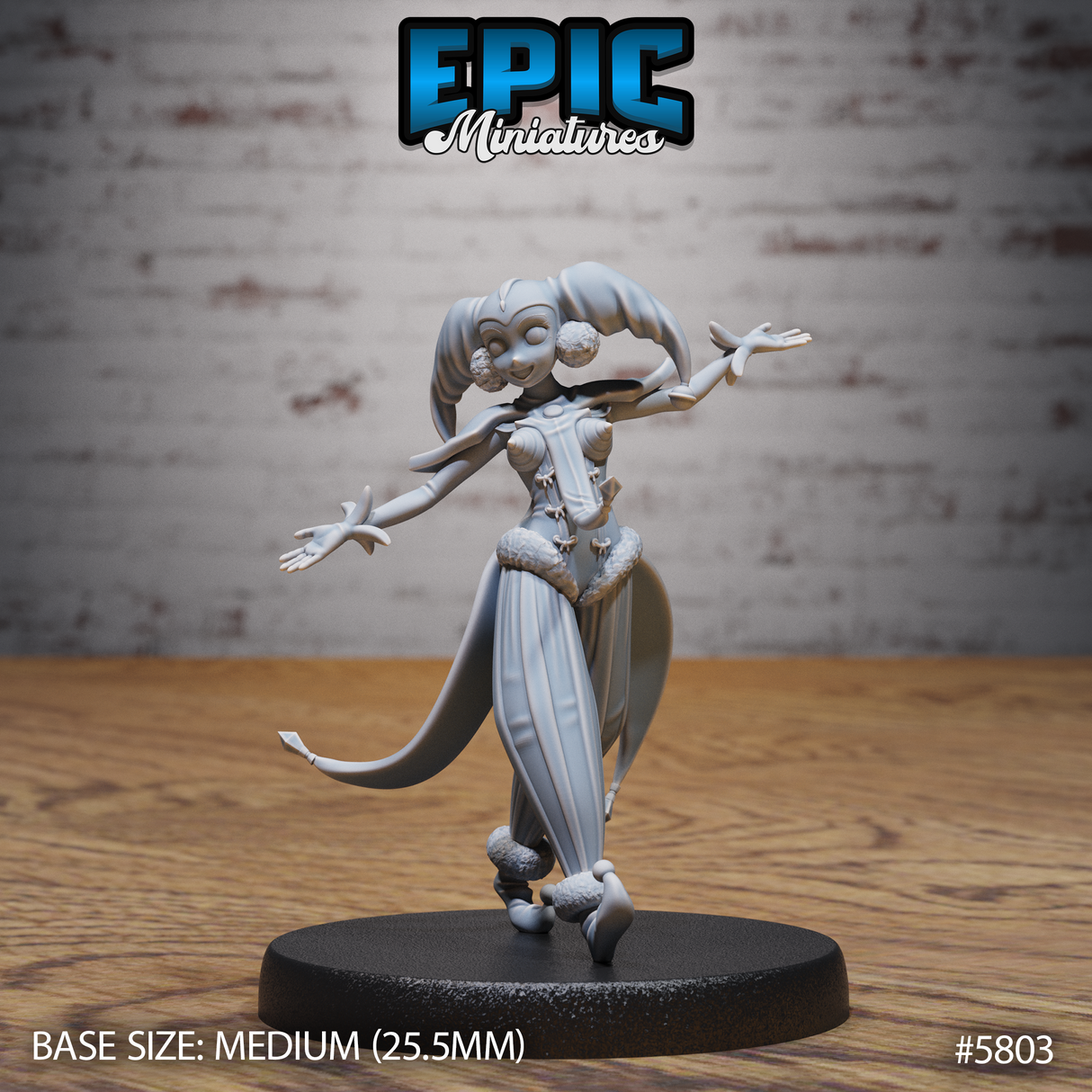 Jester Girl Miniature