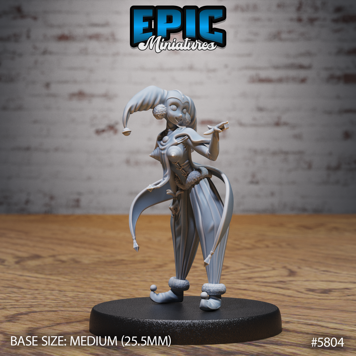 Jester Girl Miniature