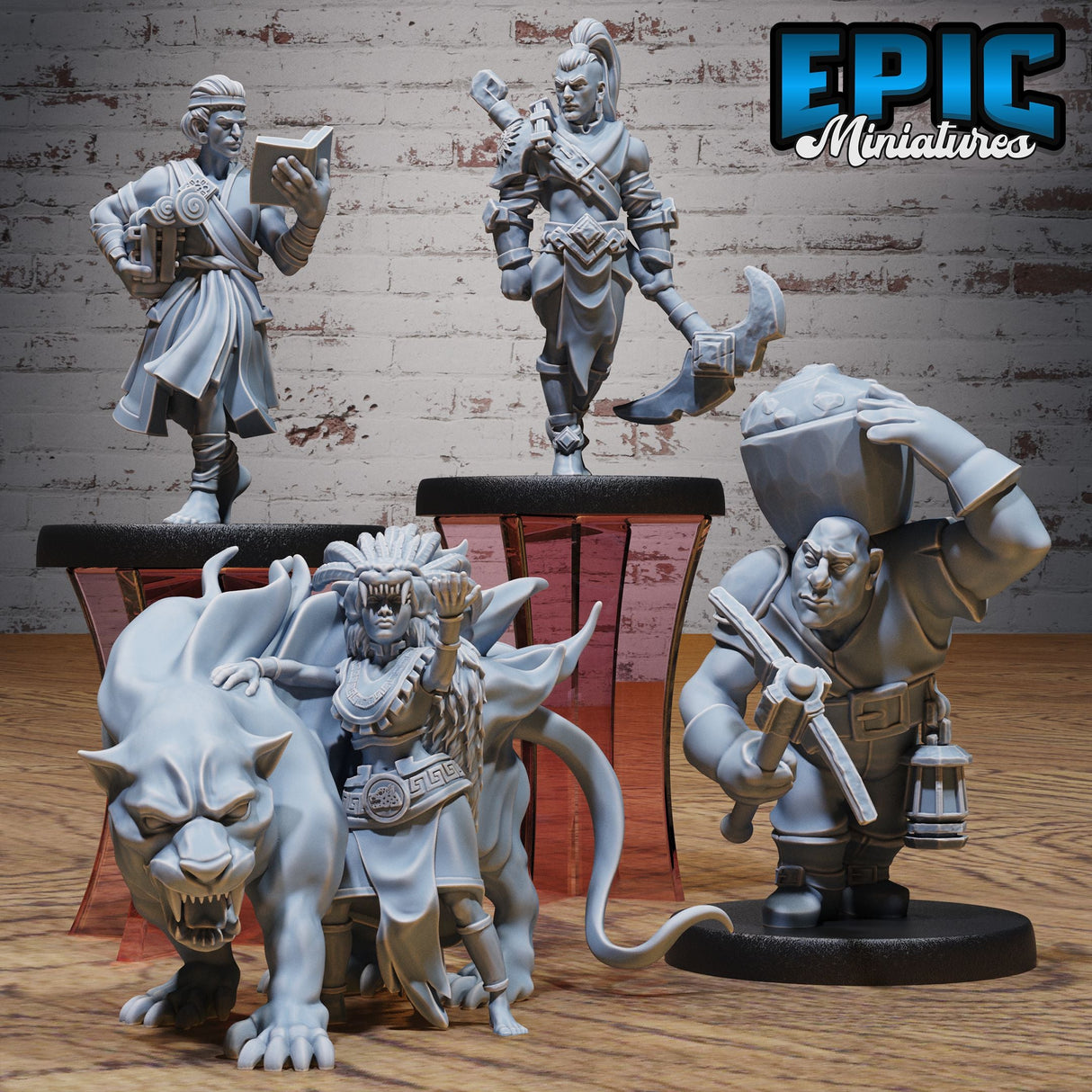 Aztec Tribe Miniature