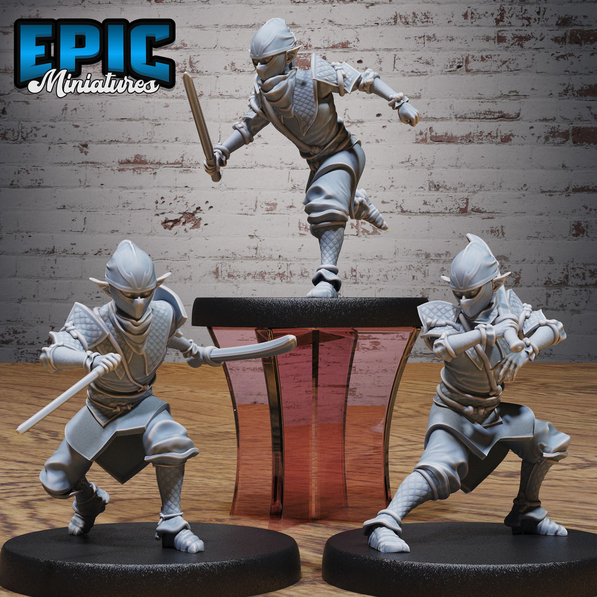 Halfling Ninja Miniature