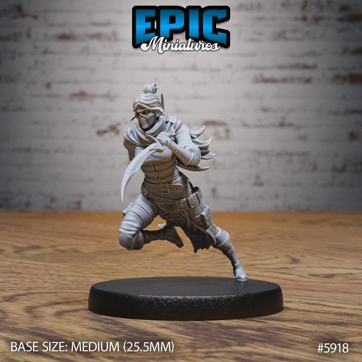 Masked Kunoichi Miniature