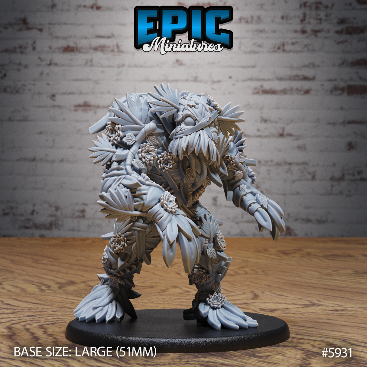 Lotus Golem Miniature