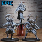 Three Heads Oni Miniature