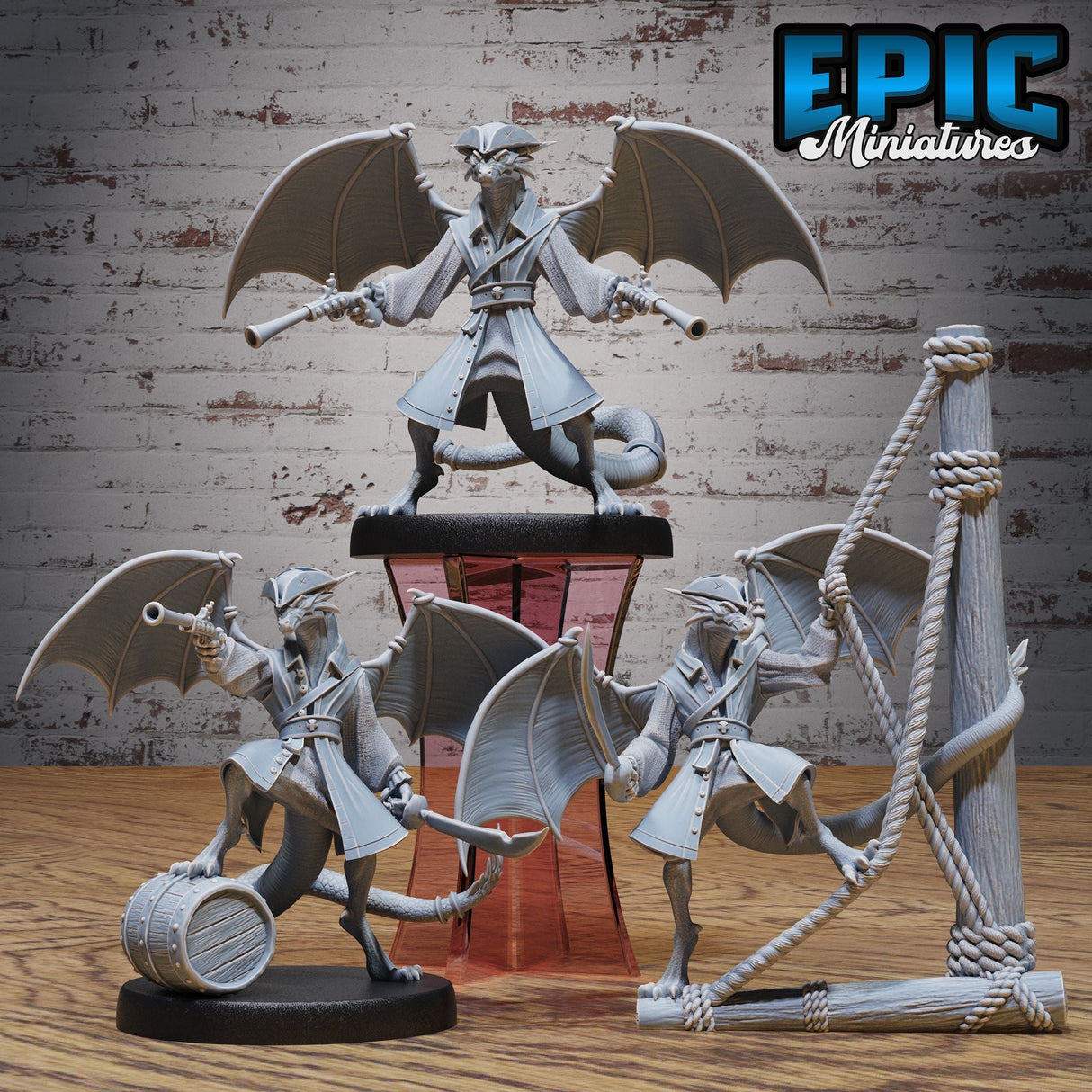 Draco Pirate Miniature