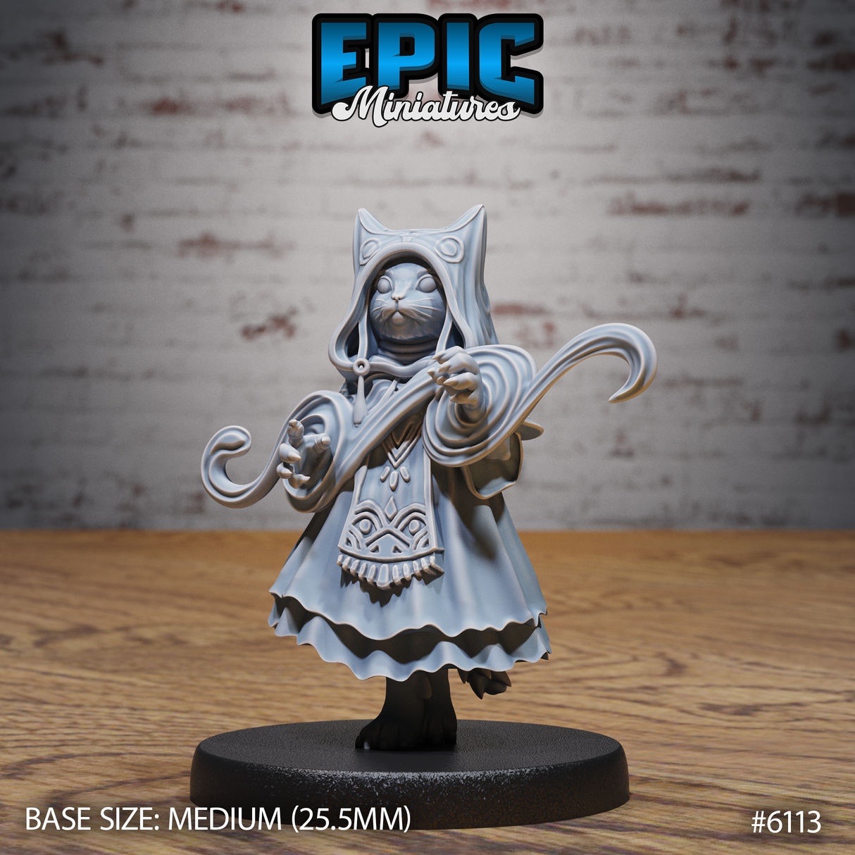 Catfolk Warlock Miniature