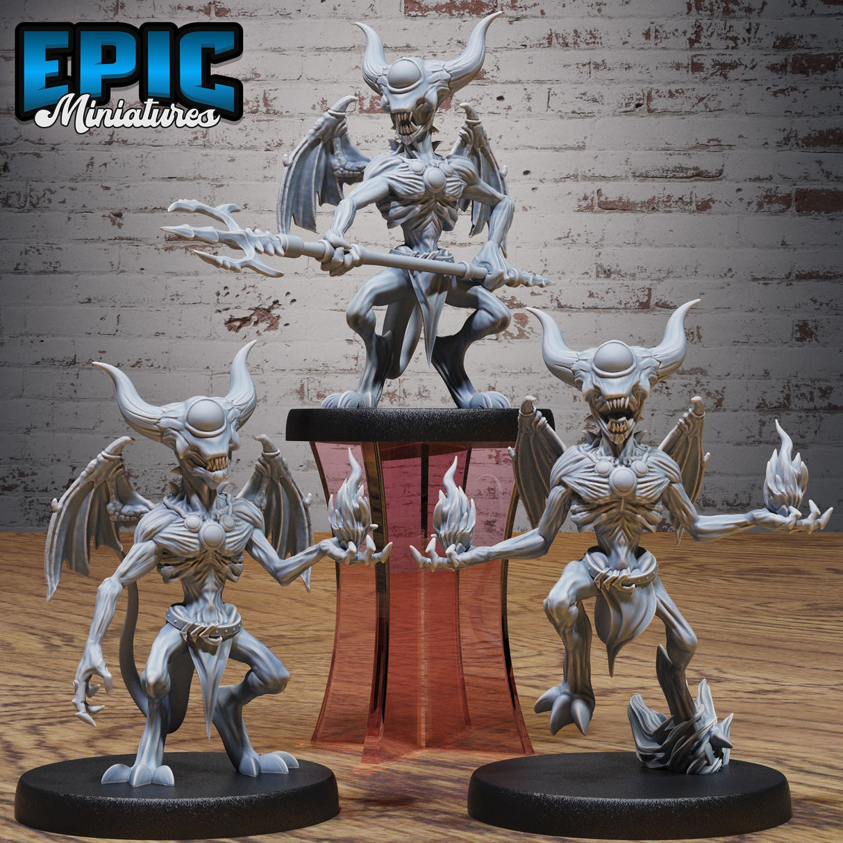 Pyro Demon Miniature