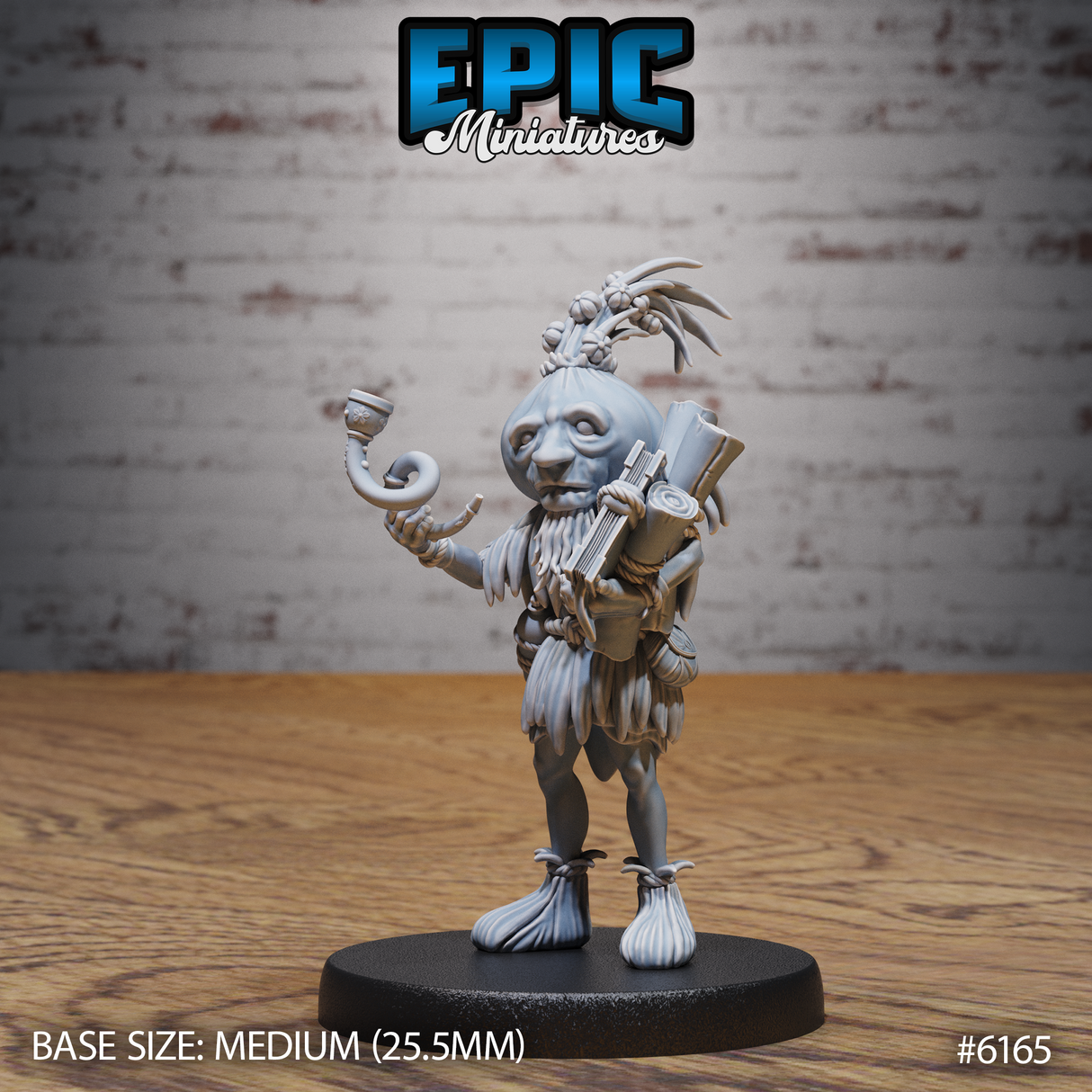 Garlic Druid Miniature