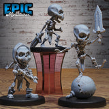 Gnome Skeleton Miniature