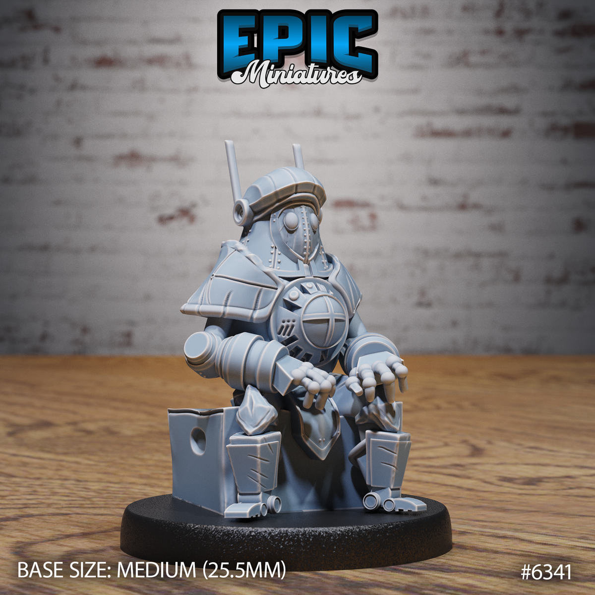 Clockwork Tinkerer Miniature | Sculpt B