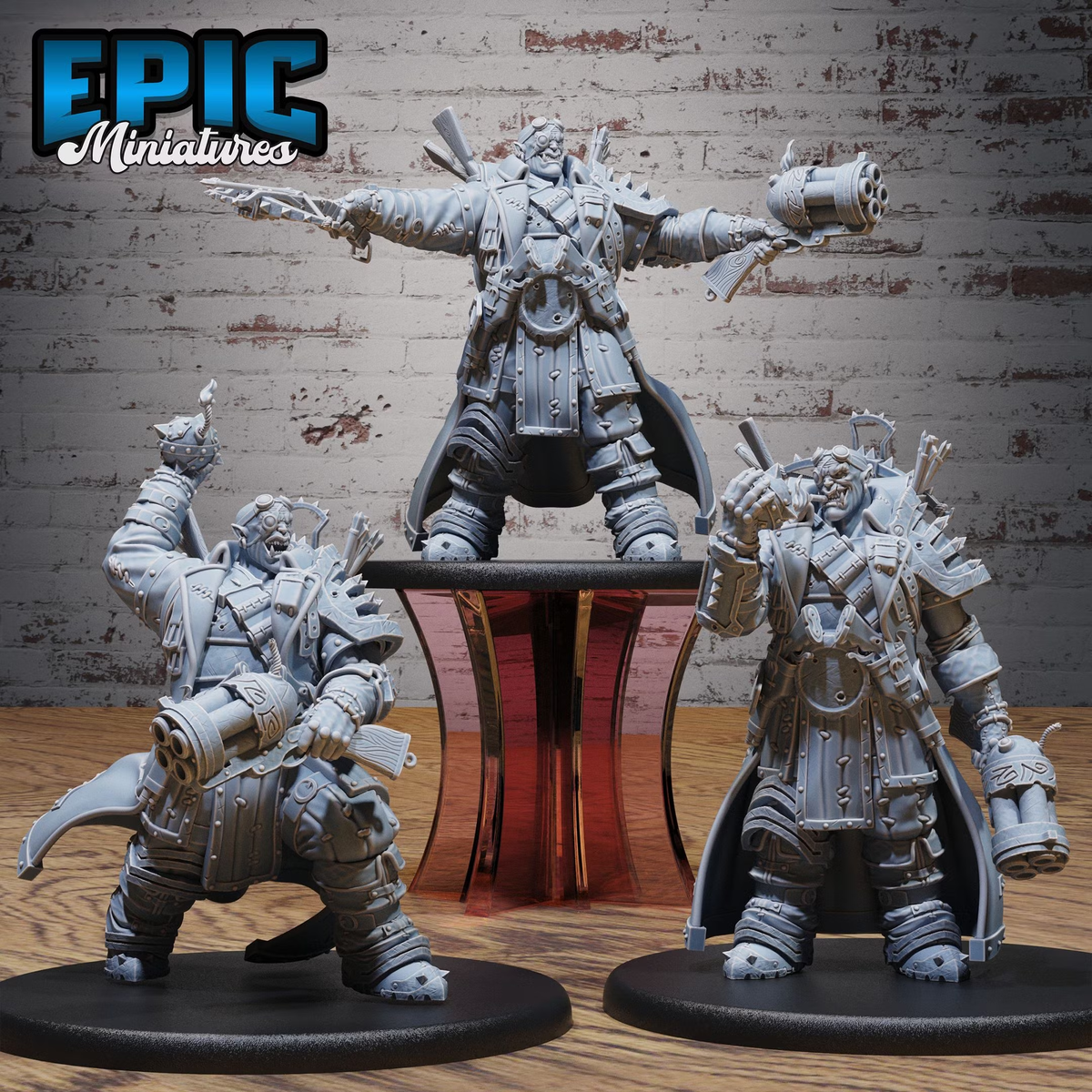 Ogre Gunslinger Miniature