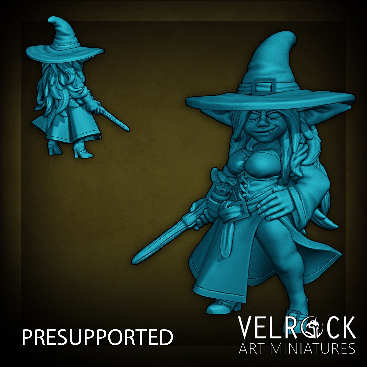 Mage Hero Player Miniature