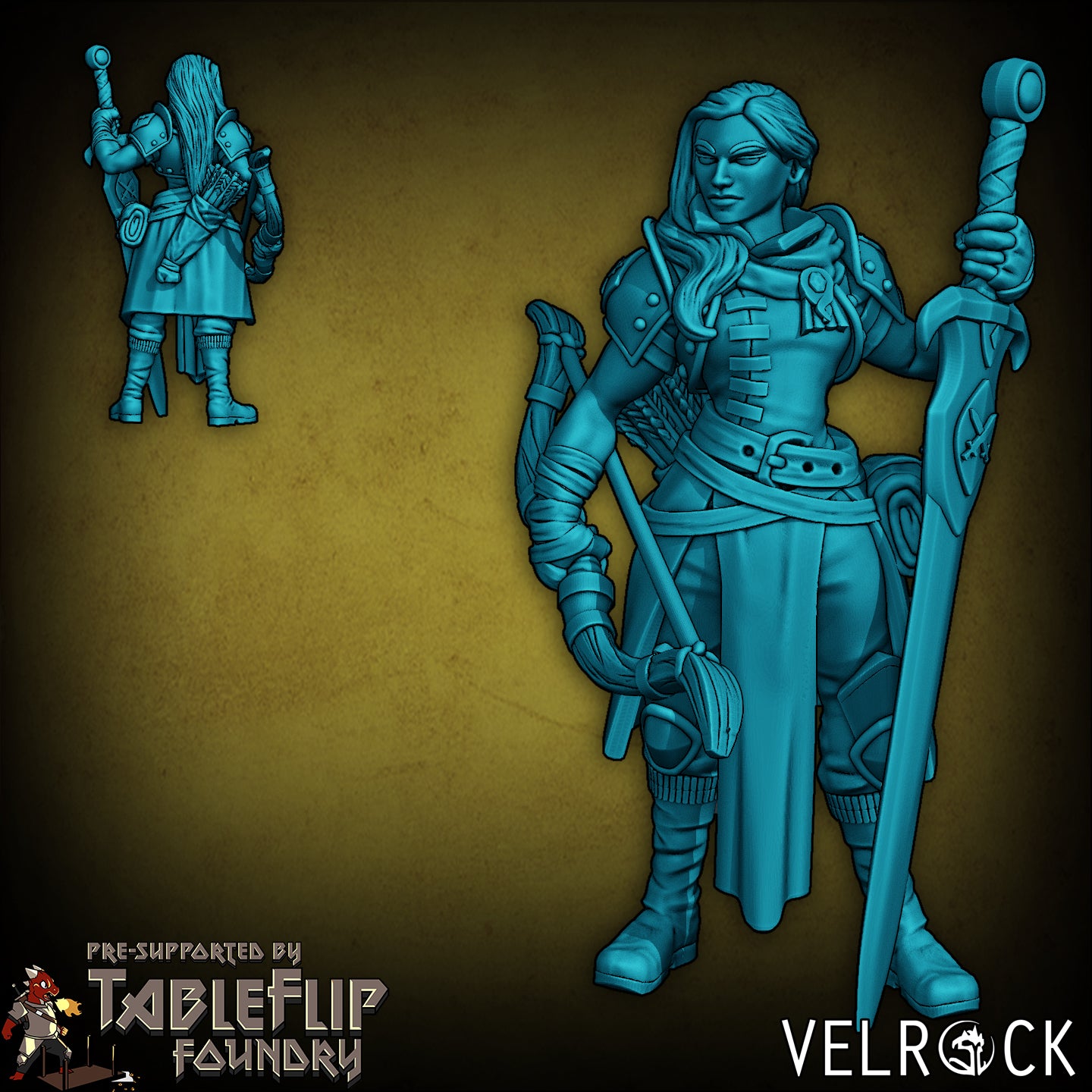 Gothic Player Heroes Miniature