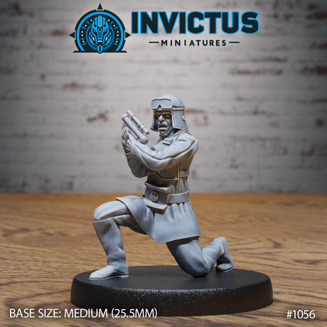 Dark Division Soldier Squad Miniature | Sculpt B