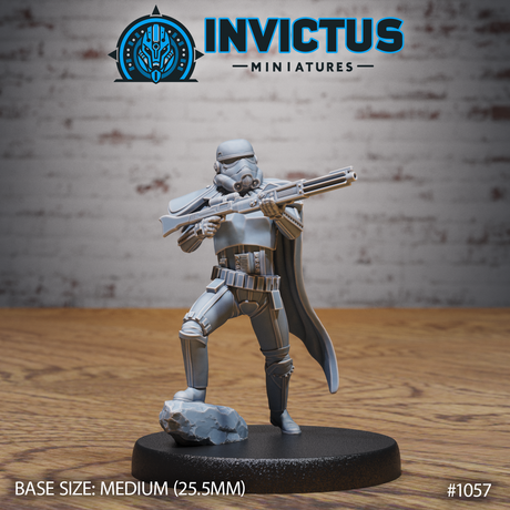 Dark Division Soldier Squad Miniature | Sculpt C