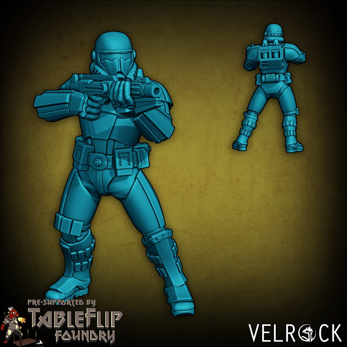 The New Empire Troopers Guard Miniature