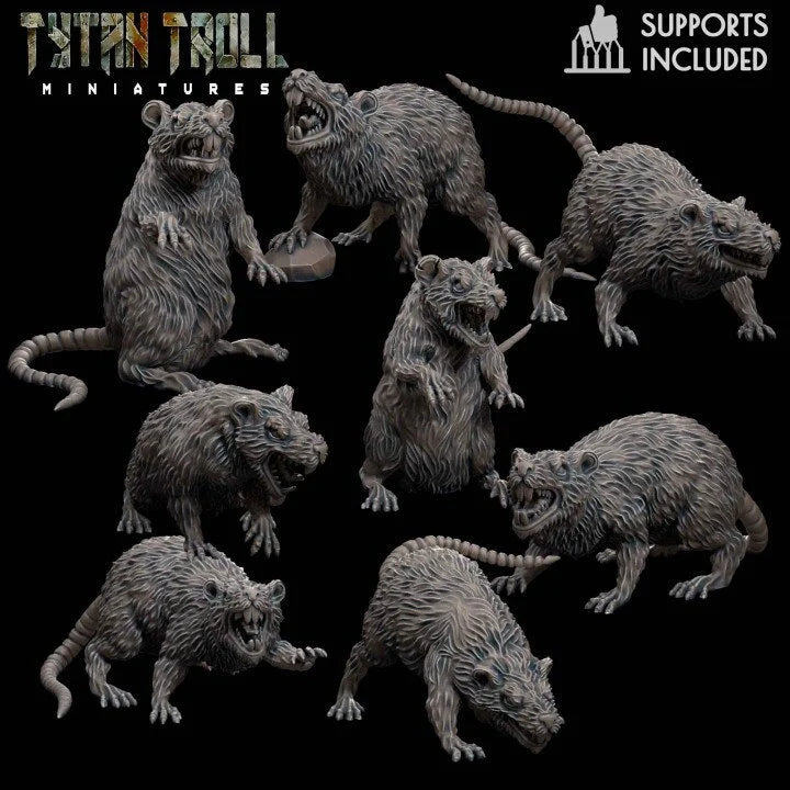 rat swarm  1 by Tytan Troll