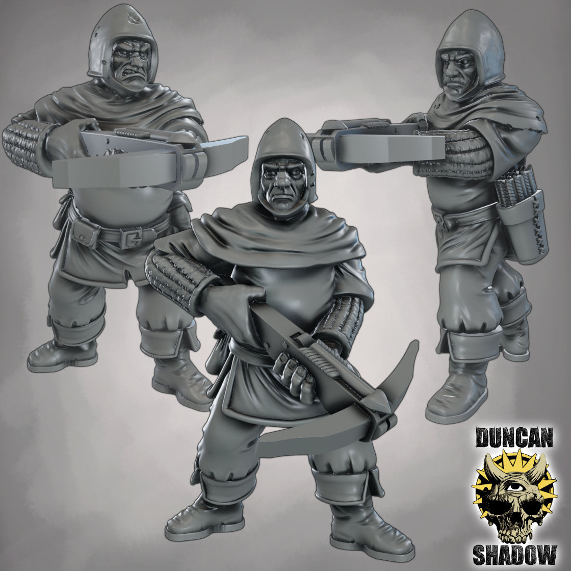 Guards with crossbows