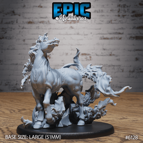 Abyss Nightmare Miniature | D - Tabletop RPG & D&D miniature. Perfect for wargaming & collectors