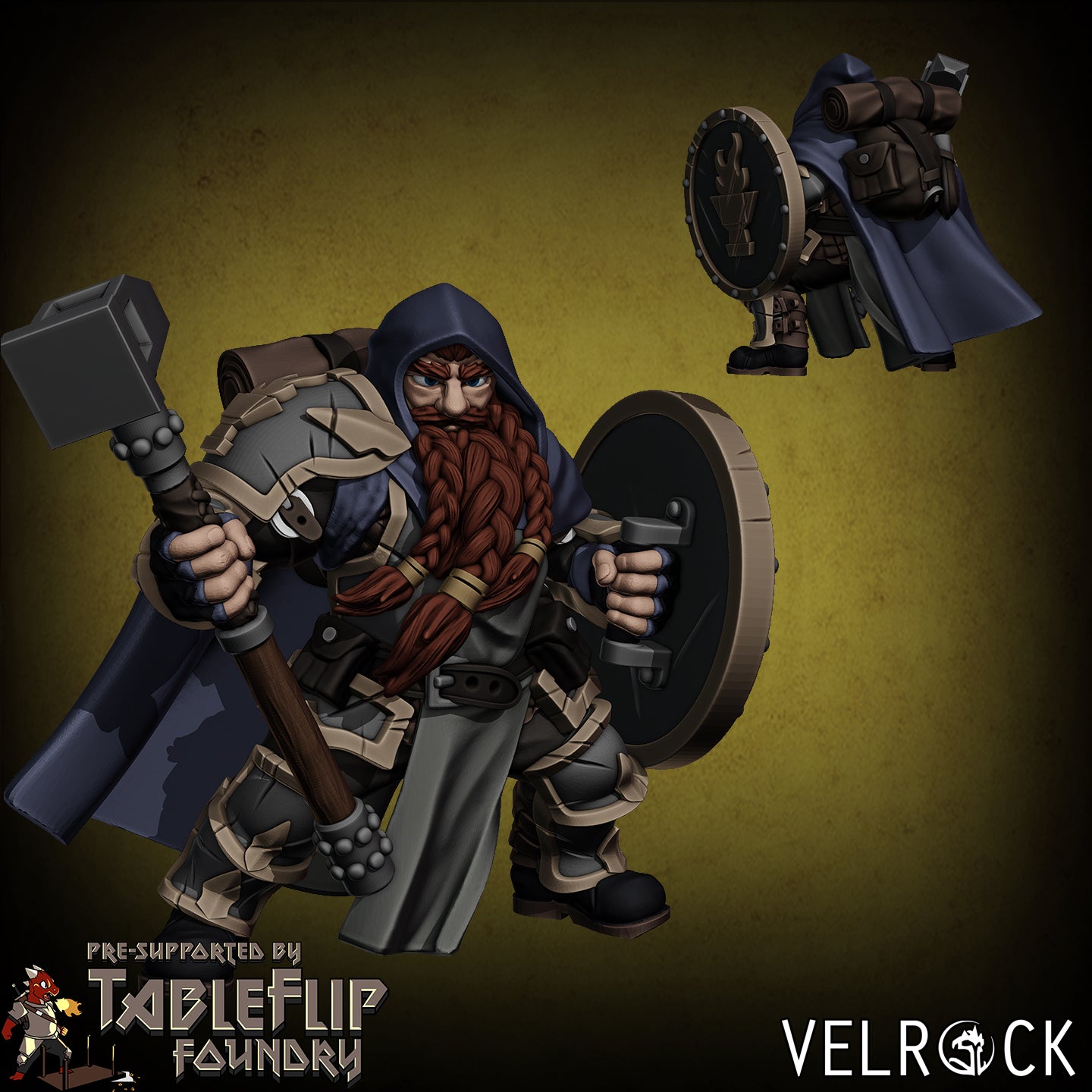 Dnd Player character Miniature