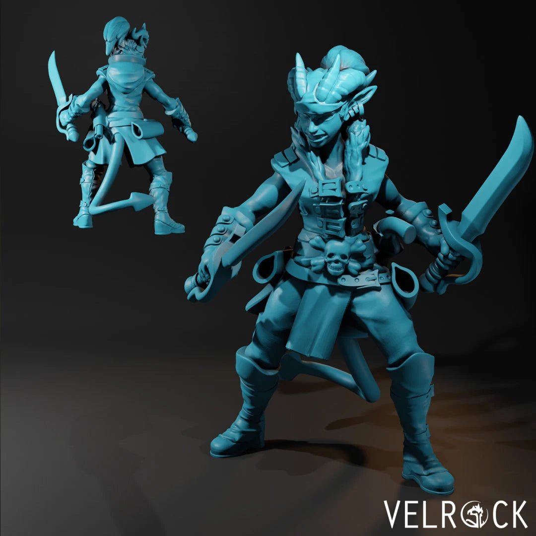 Sea Voyage Party Miniature | B - Tabletop RPG & D&D miniature. Perfect for wargaming & collectors