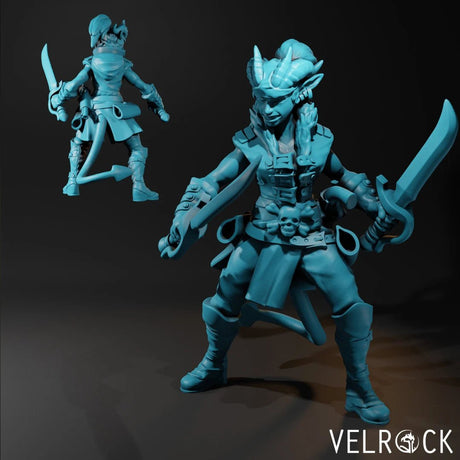 Sea Voyage Party Miniature | B - Tabletop RPG & D&D miniature. Perfect for wargaming & collectors
