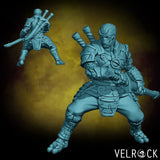 Desert Adventure Party Miniature | D - Tabletop RPG & D&D miniature. Perfect for wargaming & collectors