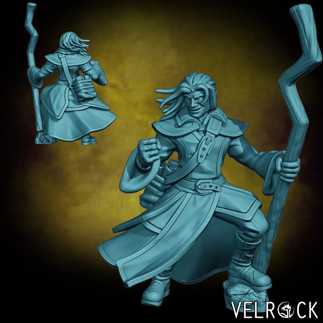 Underdark Adventure Party Miniature | D - Tabletop RPG & D&D miniature. Perfect for wargaming & collectors