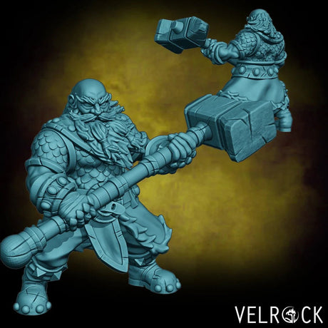 Underdark Adventure Party Miniature | E - Tabletop RPG & D&D miniature. Perfect for wargaming & collectors