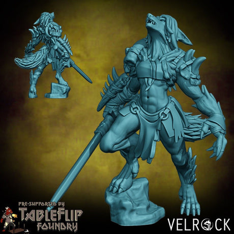 Forest Adventure party Miniature | E - Tabletop RPG & D&D miniature. Perfect for wargaming & collectors