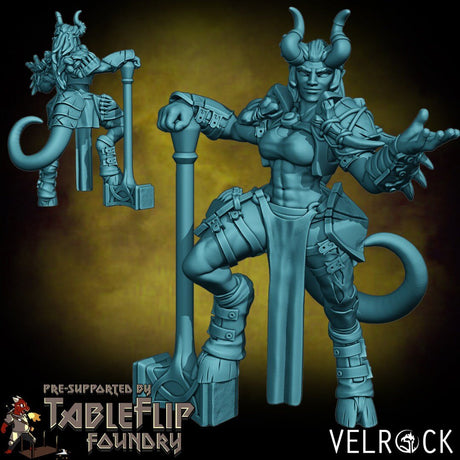 Urban Adventure party Miniature | A - Tabletop RPG & D&D miniature. Perfect for wargaming & collectors
