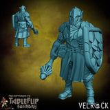 Forest Adventure party Miniature | F - Tabletop RPG & D&D miniature. Perfect for wargaming & collectors