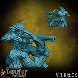 Forest Adventure party Miniature | B - Tabletop RPG & D&D miniature. Perfect for wargaming & collectors