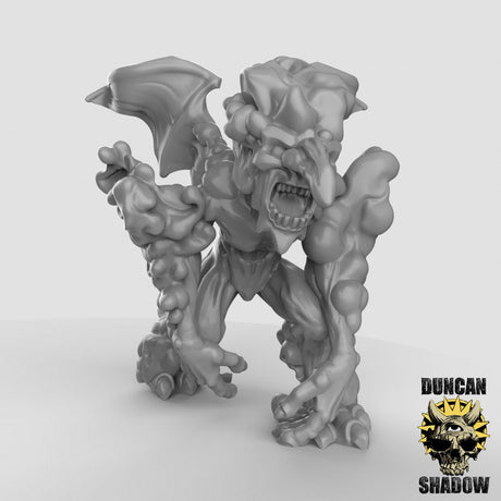 Air Mephit Miniature | Right - Tabletop RPG & D&D miniature. Perfect for wargaming & collectors