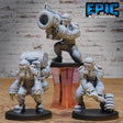 Airship Pilot Miniature | Full Set All Models - Tabletop RPG & D&D miniature. Perfect for wargaming & collectors