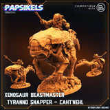 Alien Beastmaster Miniature | Cahtnel - Tabletop RPG & D&D miniature. Perfect for wargaming & collectors
