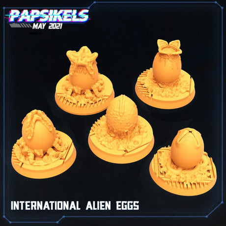 Alien Brood Miniature | A - Tabletop RPG & D&D miniature. Perfect for wargaming & collectors