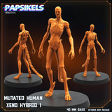 Alien Romus Mutated Miniature | Human Xeno Hybrid 1 - Tabletop RPG & D&D miniature. Perfect for wargaming & collectors