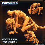Alien Romus Mutated Miniature | Human Xeno Hybrid 4 - Tabletop RPG & D&D miniature. Perfect for wargaming & collectors