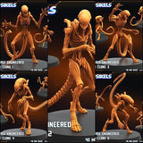 Alien Romus Reverse Engineered Miniature | Full Set All Models - Tabletop RPG & D&D miniature. Perfect for wargaming & collectors