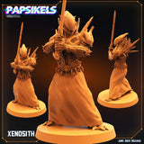 Alien Sentinel Miniature | C - Tabletop RPG & D&D miniature. Perfect for wargaming & collectors