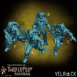 Alien Smuggler Miniature | Set of 4 - Tabletop RPG & D&D miniature. Perfect for wargaming & collectors