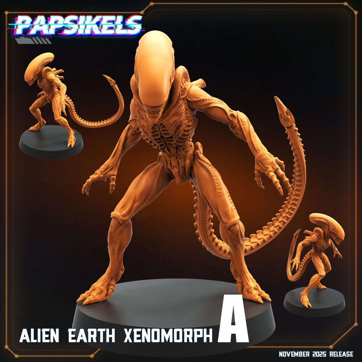 Alien Xeno | A - Tabletop RPG & D&D miniature. Perfect for wargaming & collectors